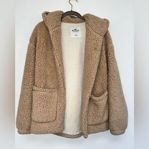 Hollister Teddy Jacket Women’s XS EUC​​